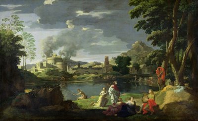 Orpheus en Eurydice door Nicolas Poussin